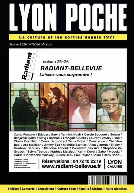 Couverture Lyon Poche Janvier 26