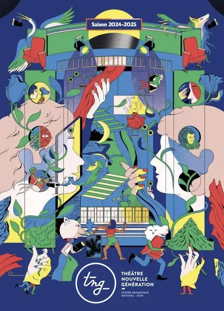 Couverture Théâtre Nouvelle Génération 2024-2025